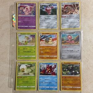 9 *Rare* Pokemon Trading Cards Bulk
